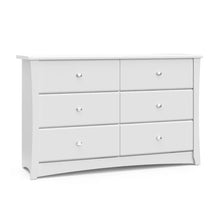 Load image into Gallery viewer, Crescent 53.35'' Wide 6 - Drawer Double Dresser
