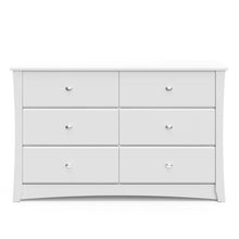 Load image into Gallery viewer, Crescent 53.35'' Wide 6 - Drawer Double Dresser
