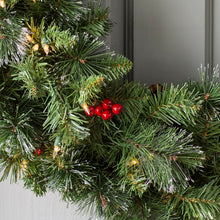 Load image into Gallery viewer, 30&quot; H x 30&quot; W x 4&quot; D Crestwood 30&quot;/36&quot; Lighted Wreath OG525
