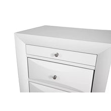 Load image into Gallery viewer, White Crim 28&#39;&#39; Tall 3 - Drawer Nightstand
