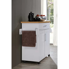 Load image into Gallery viewer, Crisfield 44.875&#39;&#39; Wide Rolling Kitchen Cart
