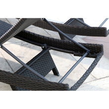 Load image into Gallery viewer, Espresso Crispin 79" Long Reclining Chaise Lounge Set (Set of 2) 563AH
