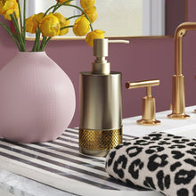 Load image into Gallery viewer, Cristal Metal Soap &amp; Lotion Dispenser CG329
