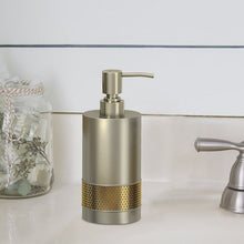 Load image into Gallery viewer, Cristal Metal Soap &amp; Lotion Dispenser CG329
