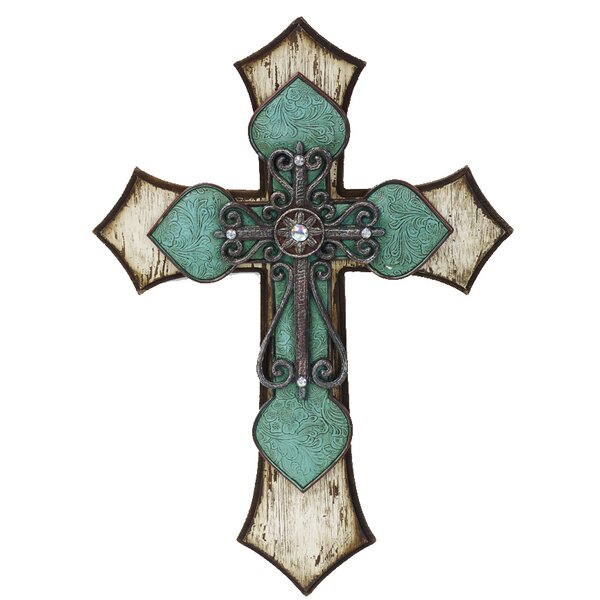 Cross Scroll Resin Wall Décor 3582RR