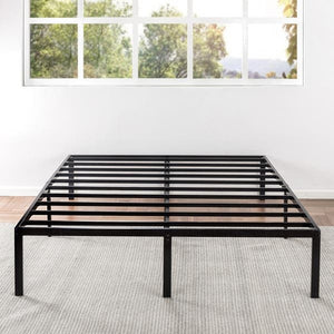 14-inch Metal Platform Bed Frame  Black Full(2790RR)