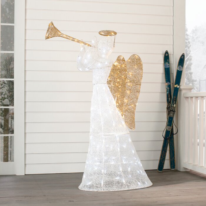 Crystal Angel Lighted Display #2292HW