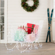 Load image into Gallery viewer, Crystal Sleigh Christmas Lighted Display
