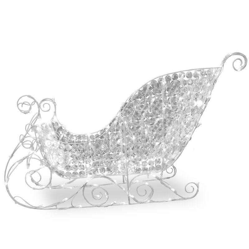 Crystal Sleigh Christmas Lighted Display