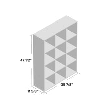 Load image into Gallery viewer, Cubeicals 47.56&#39;&#39; H x 35.91&#39;&#39; W Cube Bookcase
