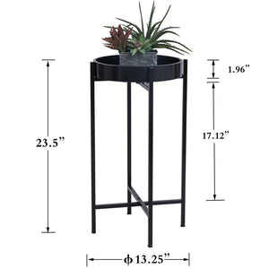 Cueto 13.18'' Tall Tray Top End Table