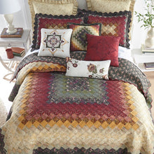 Load image into Gallery viewer, Cuevas  Standard Cotton 150 TC Farmhouse Country KING Quilt 7430RR
