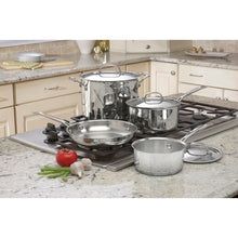 Load image into Gallery viewer, Cuisinart 7 Piece Chef&#39;s Classic Stainless Steel Cookware Set 7788

