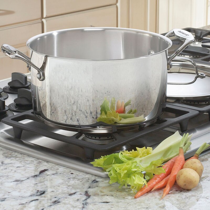 Cuisinart Chef's Classic Non-Stick Stainless Steel Stock Pot with Lid 7790