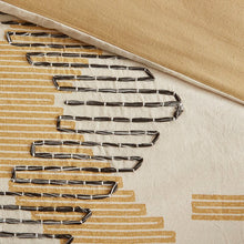 Load image into Gallery viewer, Culbreth Yellow/Cream Standard Cotton 3 Piece Duvet Cover Set, King/Cal King
