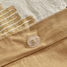 Load image into Gallery viewer, Culbreth Yellow/Cream Standard Cotton 3 Piece Duvet Cover Set, King/Cal King
