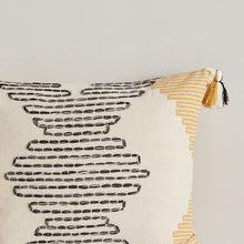 Load image into Gallery viewer, Culbreth Yellow/Cream Standard Cotton 3 Piece Duvet Cover Set, King/Cal King
