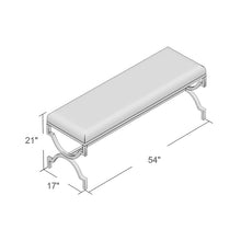 Load image into Gallery viewer, Cupp Metal Bench 2314AH
