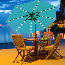 Load image into Gallery viewer, Cutshall 108&#39;&#39; Lighted Market Umbrella
