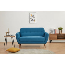 Load image into Gallery viewer, Cutshall 58&#39;&#39; Rolled Arms Loveseat 2189AH
