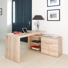 Load image into Gallery viewer, Cuuba Libre L-Shape Desk, 29.92&#39;&#39; H X 55.12&#39;&#39; W X 46.85&#39;&#39; D
