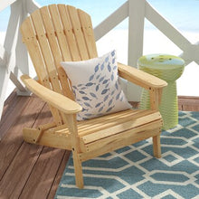 Load image into Gallery viewer, Cuyler Solid Wood Folding Adirondack Chair - 515CE
