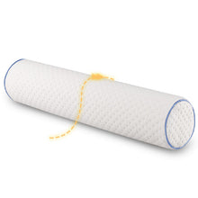 Load image into Gallery viewer, Cylinder Neck Memory Foam Medium Support Pillow
