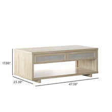 Load image into Gallery viewer, Cyprych Sled Coffee Table with Storage 7460RR
