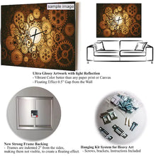 Load image into Gallery viewer, Designart Elegant Modern Sofa Wall Clock
