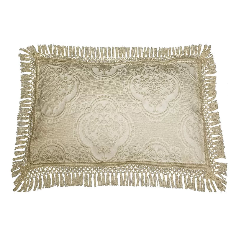 Standard/Twin Ivory Dahlgren Cotton Blend Envelope Sham (SET OF 2)