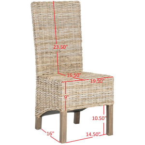Natural Unfinished Dallon Side Chair (Set of 2)
