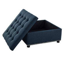 Load image into Gallery viewer, Damina 30&#39;&#39; Wide Tufted Square Storage Ottoman with Storage 7232RR
