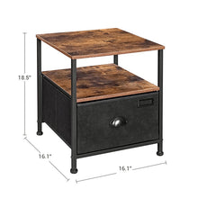 Load image into Gallery viewer, Dandridge 1 - Drawer Nightstand in Black MRM/GL2615
