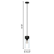 Load image into Gallery viewer, Daniell 1 - Light Single Cylinder Pendant #2147HW
