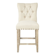 Load image into Gallery viewer, 24&quot; Bar Stool with Cushioned Upholstery (Set of Two) #9563

