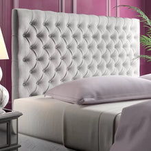 Load image into Gallery viewer, Dannett Queen Upholstered Panel Headboard
