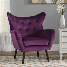 Load image into Gallery viewer, Danney 30&#39;&#39; Wide Tufted Velvet Wingback Chair
