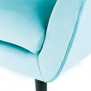 Danney 30'' Wide Tufted Velvet Wingback Chair