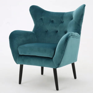 Danney 30'' Wide Tufted Velvet Wingback Chair
