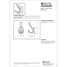 Load image into Gallery viewer, Dansant Wall Mounted Robe Hook (SET OF 3)
