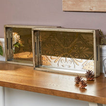 Load image into Gallery viewer, Danville Mirrored Trays (Set of 2) MRM1697
