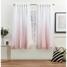 Load image into Gallery viewer, Dare Crescendo Blackout Thermal Rod Pocket Curtain Panels (Set of 2) 2507CDR/GL
