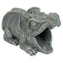 Load image into Gallery viewer, Darian the Dragon Gutter Guardian Downspout Statue #9332
