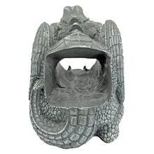 Load image into Gallery viewer, Darian the Dragon Gutter Guardian Downspout Statue #9332
