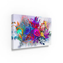 Load image into Gallery viewer, 16&quot; H x 24&quot; W Dark Color Explosion by Ata Alishahi - Print 2862AH
