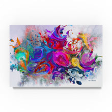 Load image into Gallery viewer, 16&quot; H x 24&quot; W Dark Color Explosion by Ata Alishahi - Print 2862AH
