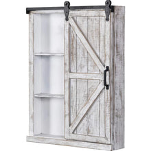Load image into Gallery viewer, White Darlenne 21&#39;&#39; W x 28&#39;&#39; H x 5&#39;&#39; D Solid Wood Bathroom Cabinet
