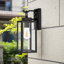 Load image into Gallery viewer, Darnice Aluminum Outdoor Wall Lantern with Infrared Sensor Waterproof
