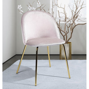 Darvin Velvet Upholstered Side Chair (Set of 2) AP372