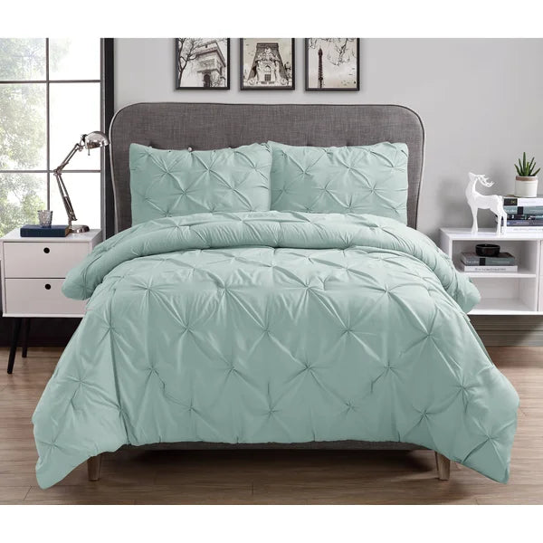 Dasean Microfiber Traditional Comforter Set full/queen